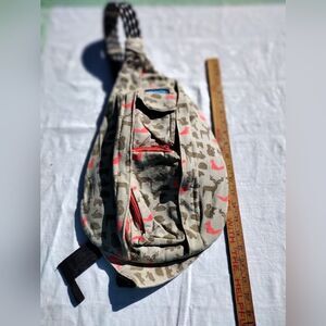 Kavu Animal Print Sling Bag